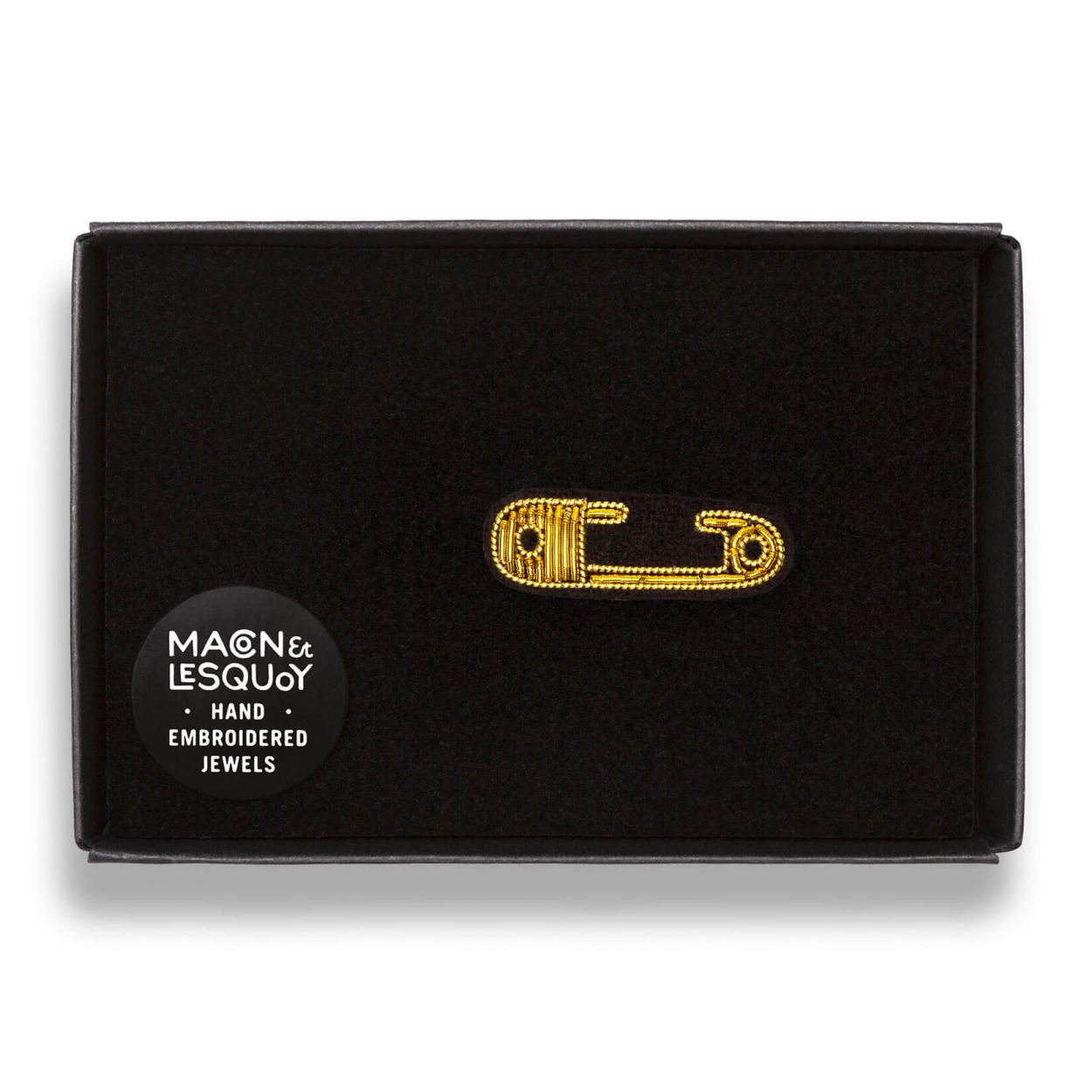 Spilla safety pin Macon & Lesquoy