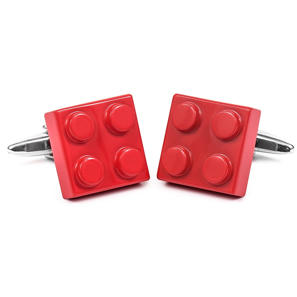 Gemelli mattoncino lego rosso Monsieur