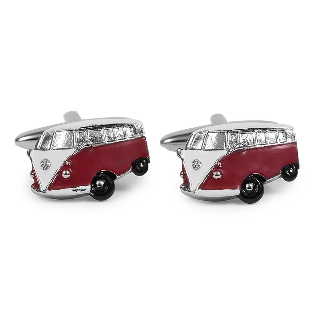 Gemelli furgoncino vw rosso Monsieur