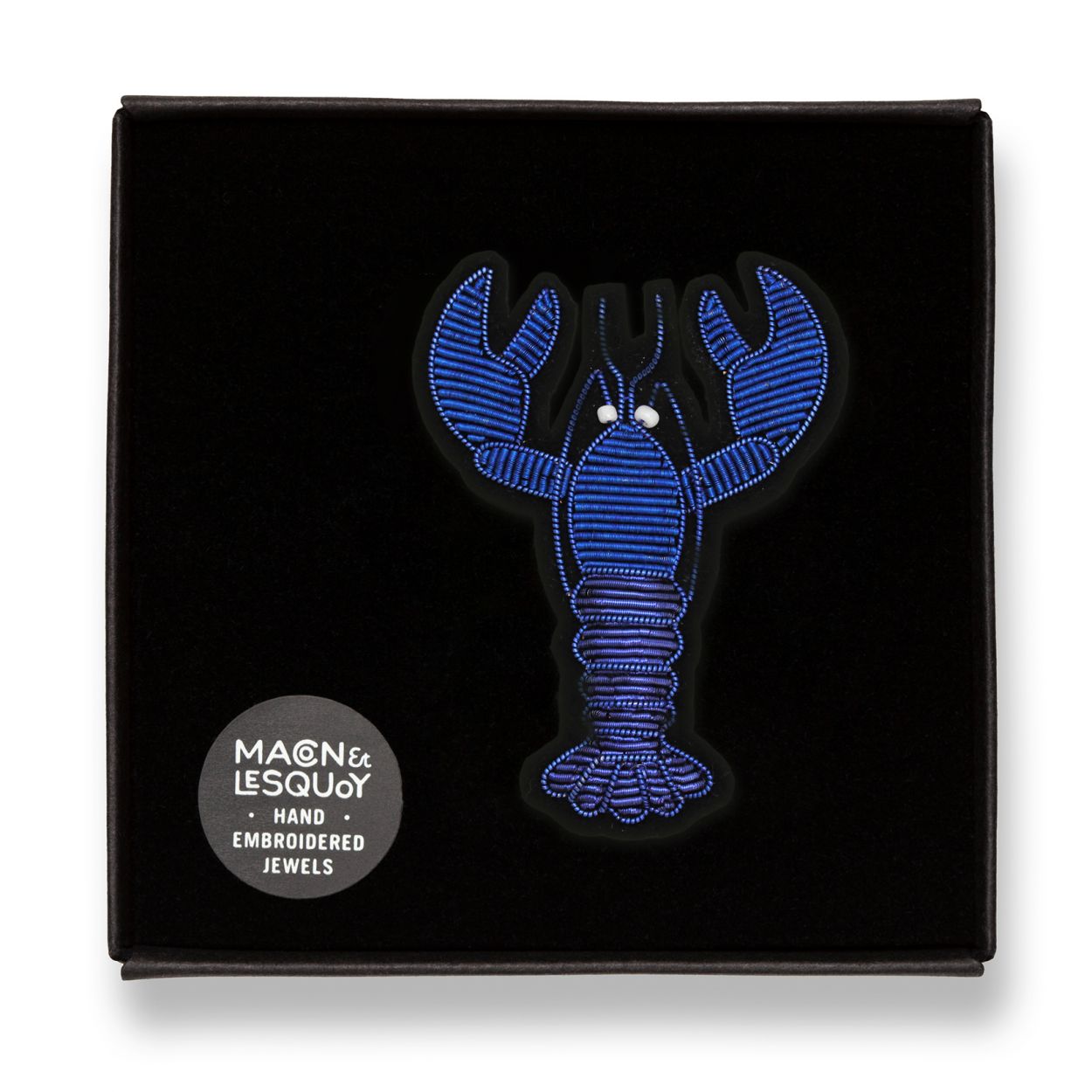 Spilla lobster blue Macon & Lesquoy