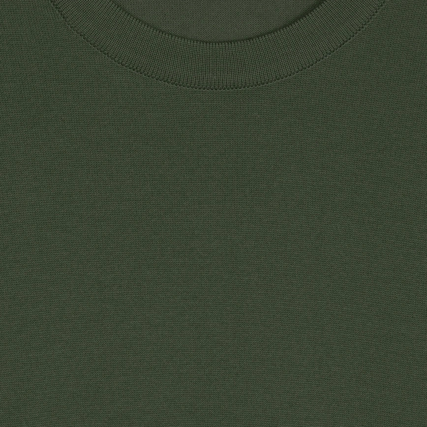 T-shirt girocollo Kempton palm John Smedley