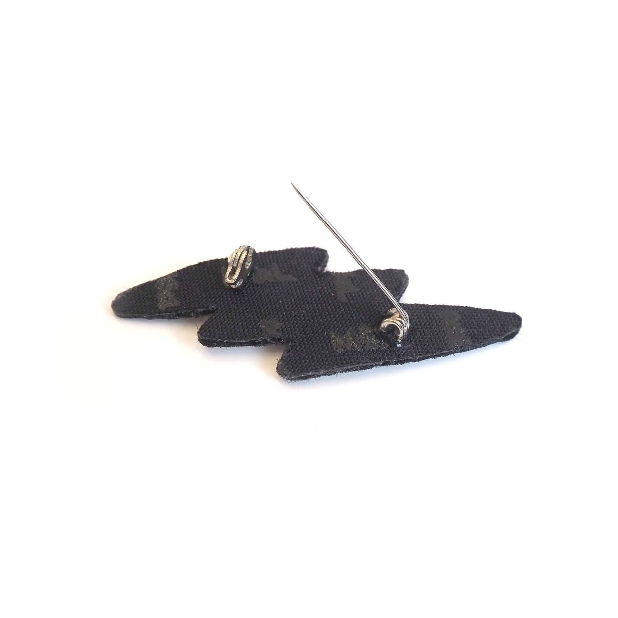 Spilla fulmine rosso Macon & Lesquoy