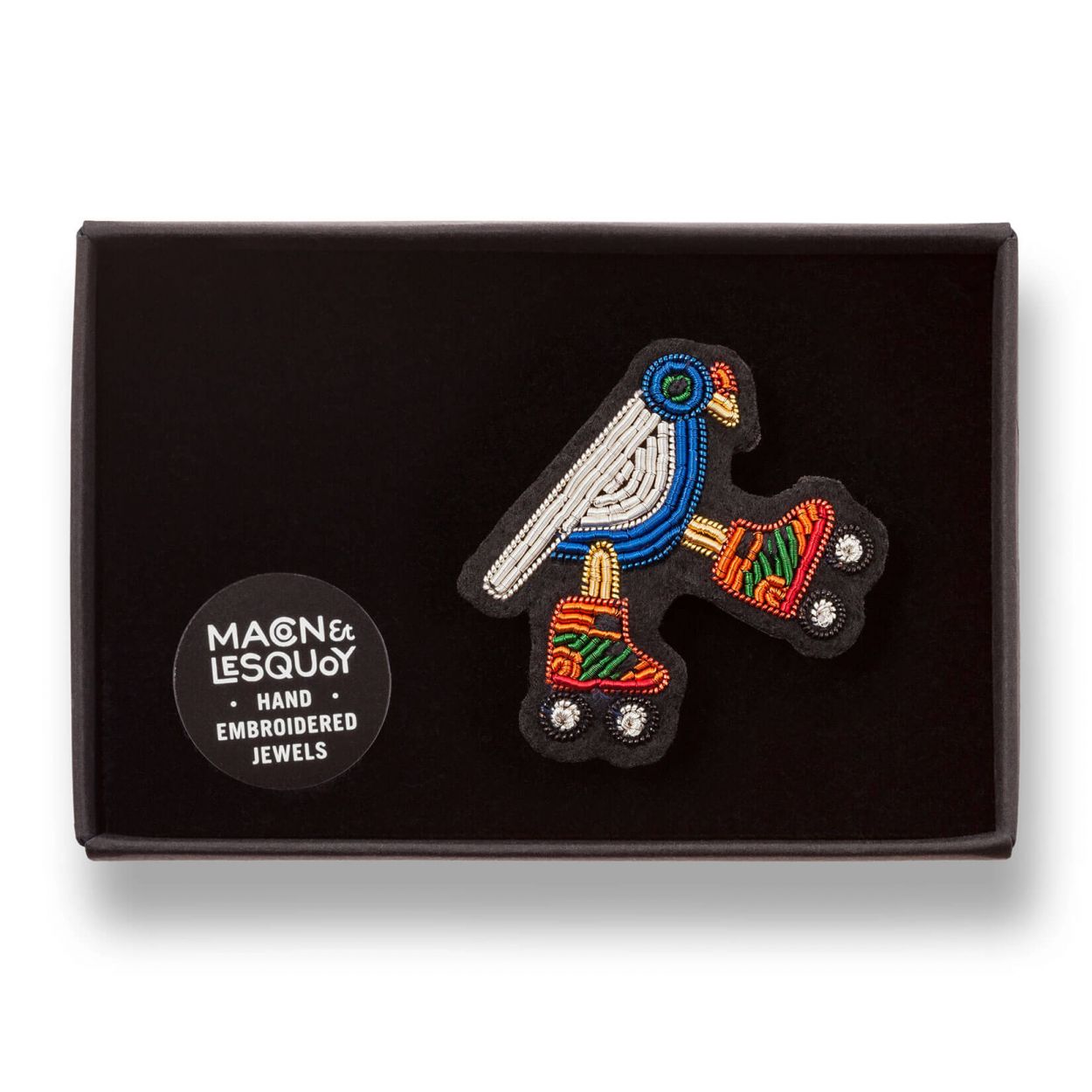 Spilla piccione a rotelle Macon & Lesquoy