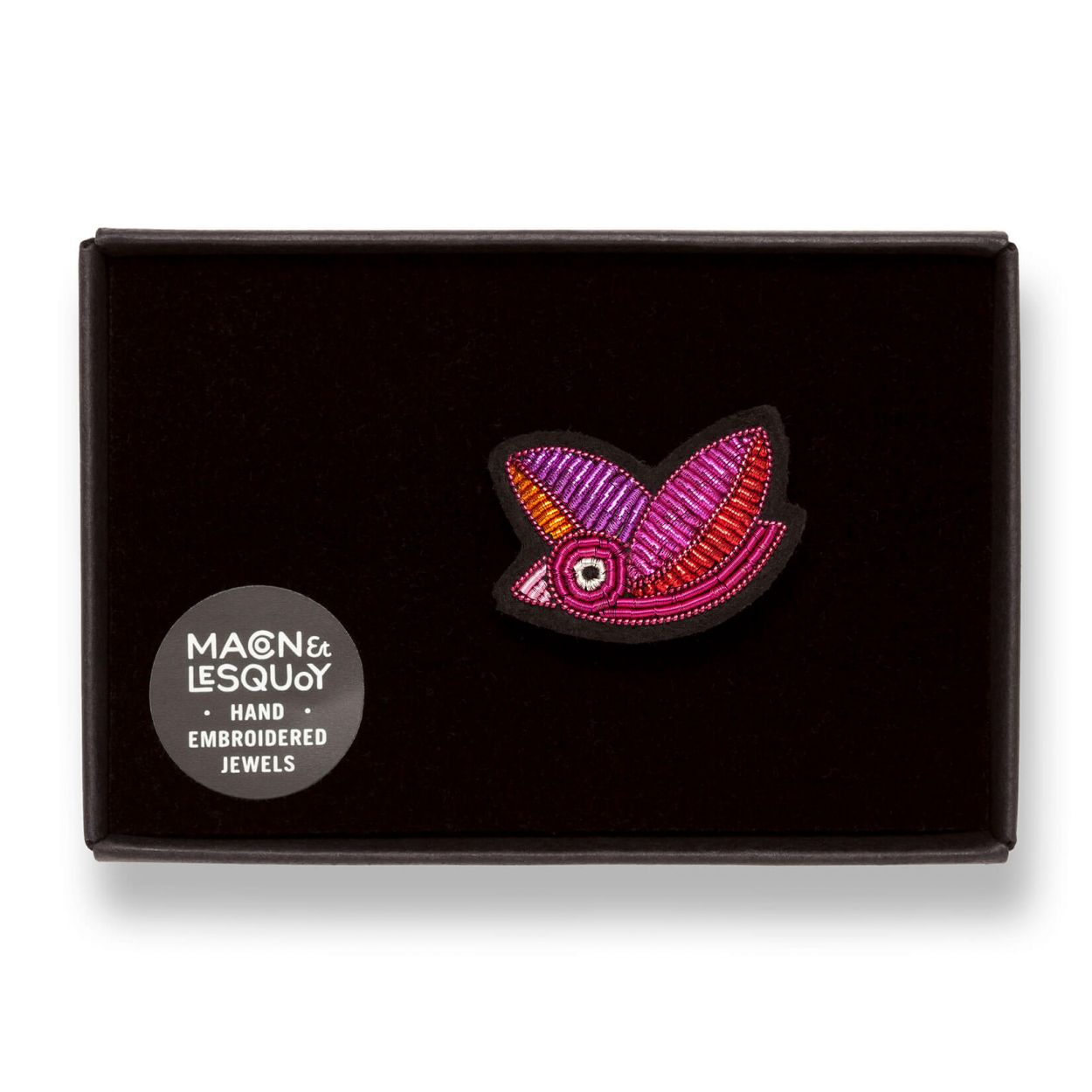 Spilla bird multicolor Macon & Lesquoy