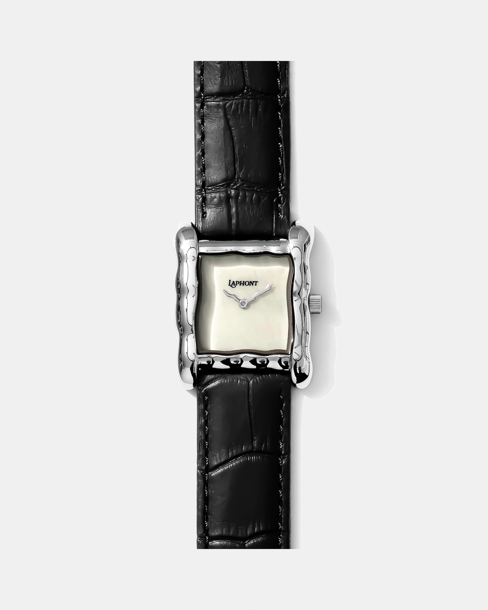 Orologio Situ large silver mother of pearl LAPHONT
