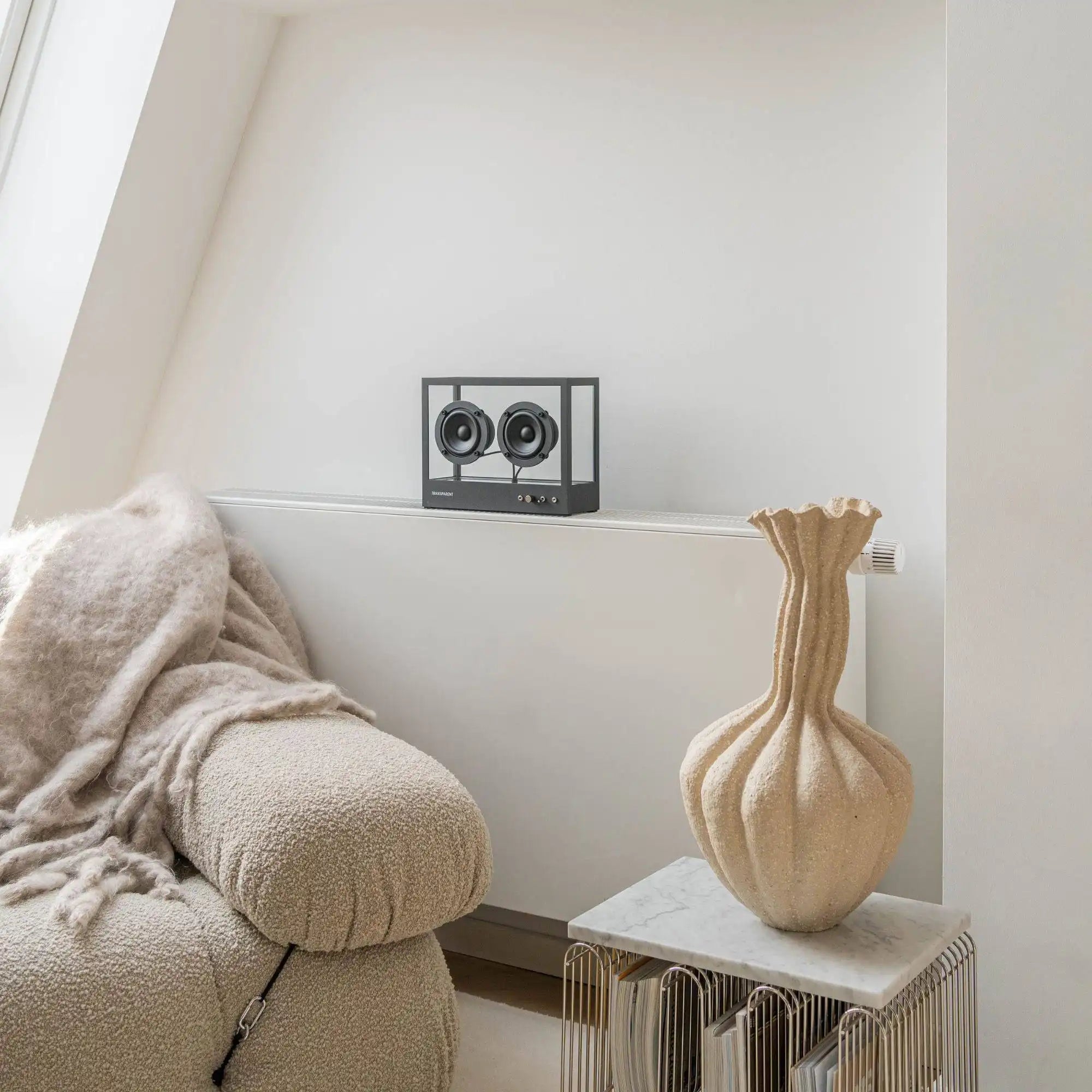 Altoparlante piccolo nero Transparent