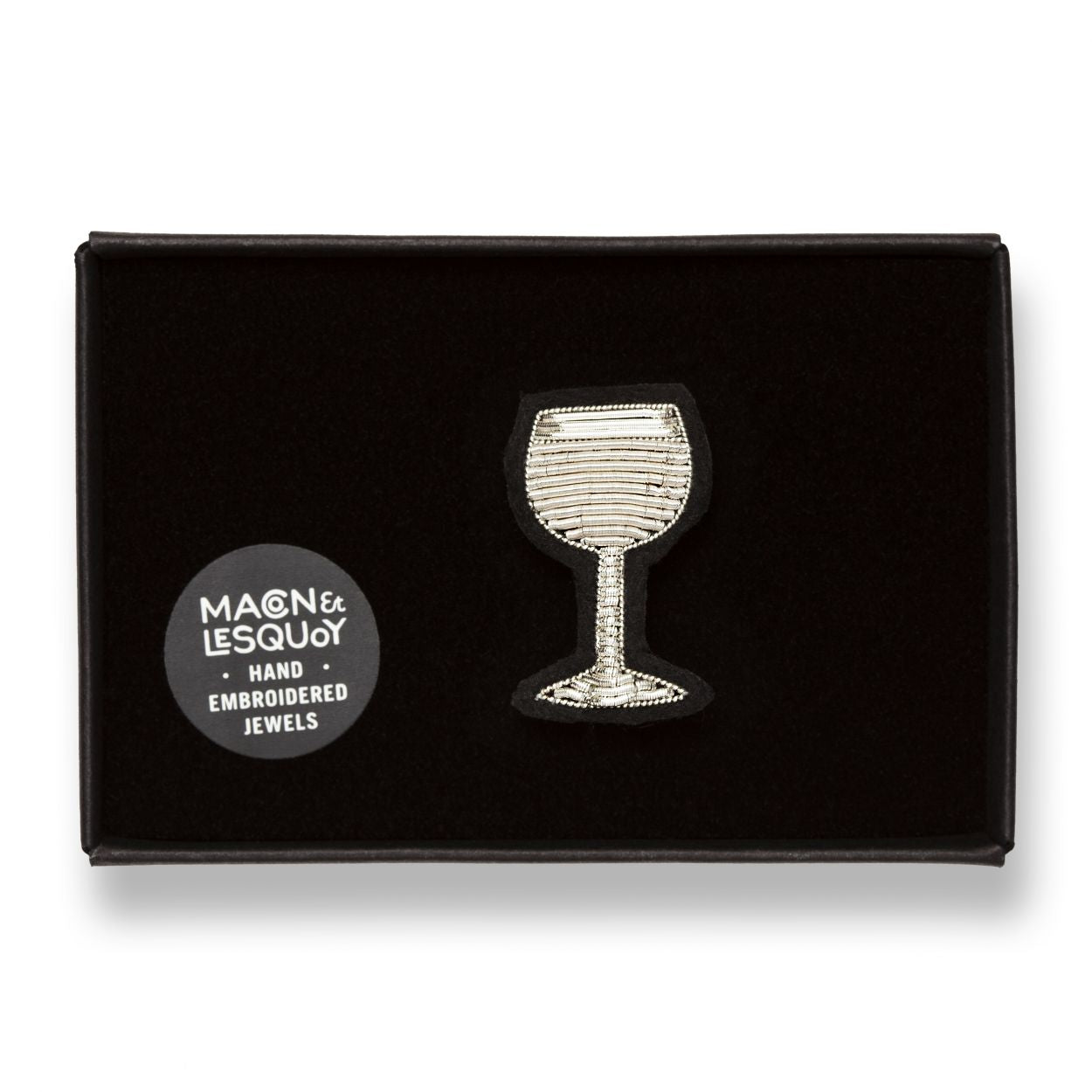 Spilla bicchiere silver Macon & Lesquoy