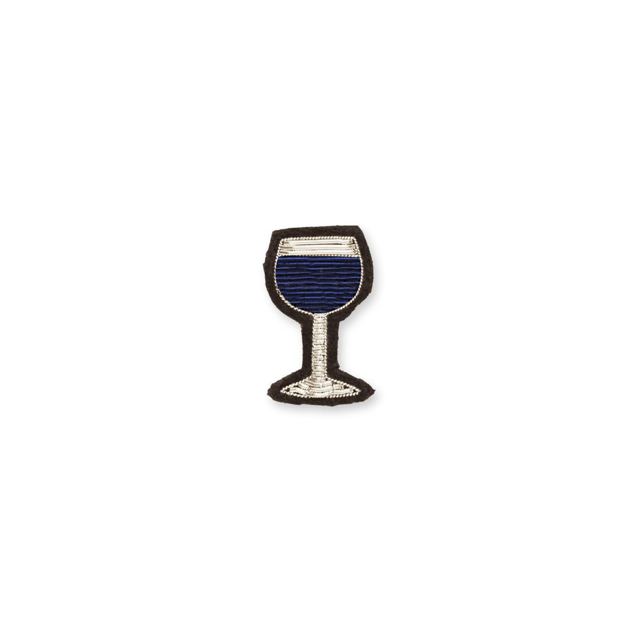 Spilla bicchiere blu Macon & Lesquoy
