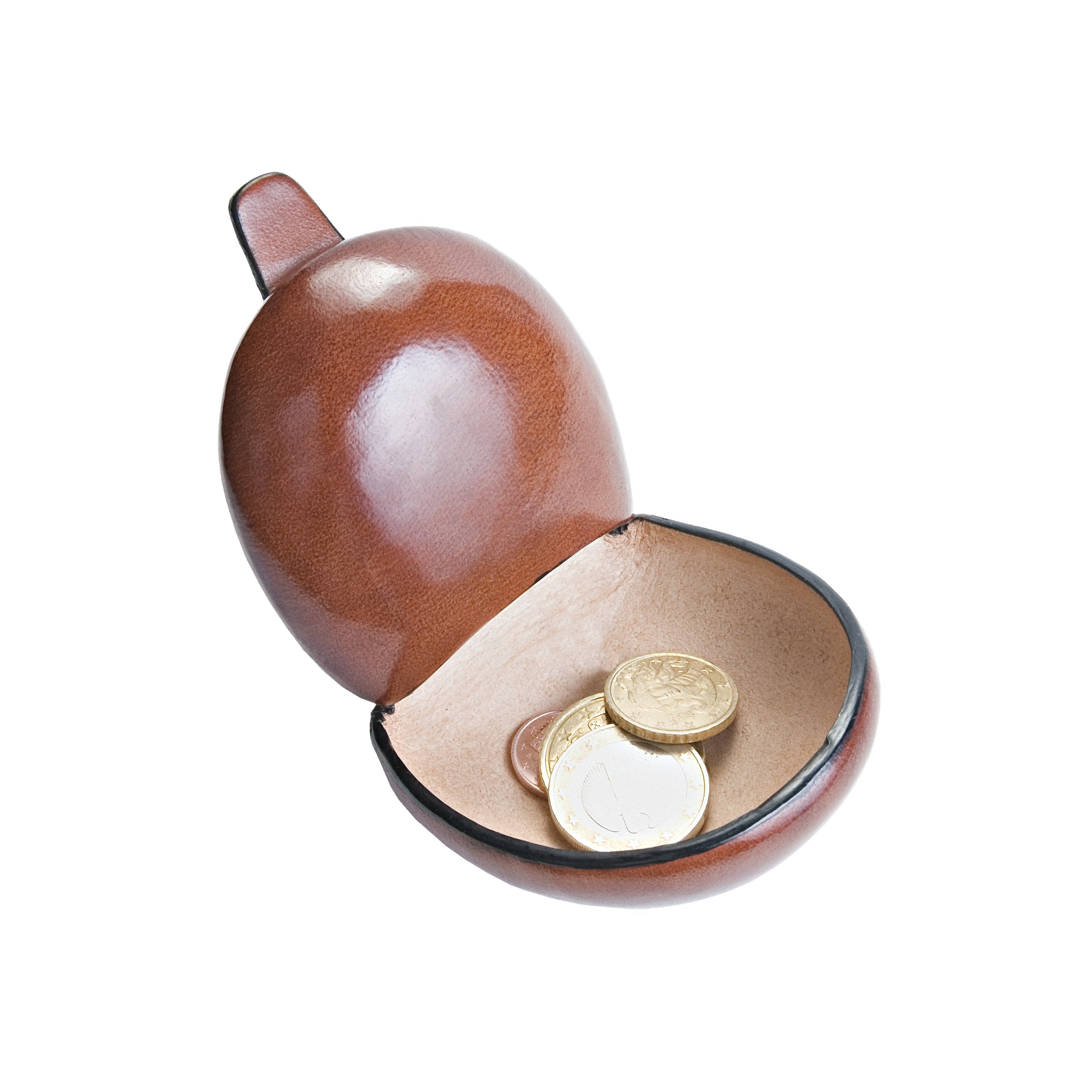 Tacco portamonete light brown "Il Bussetto"