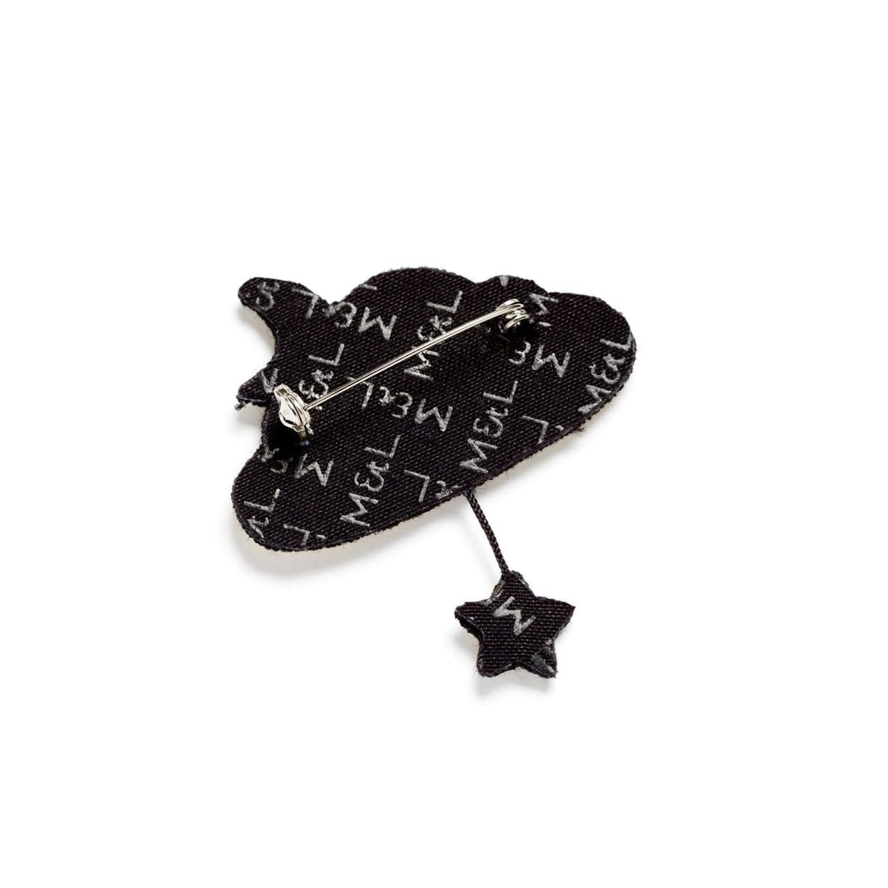 Spilla nuvola e stella gold Macon & Lesquoy