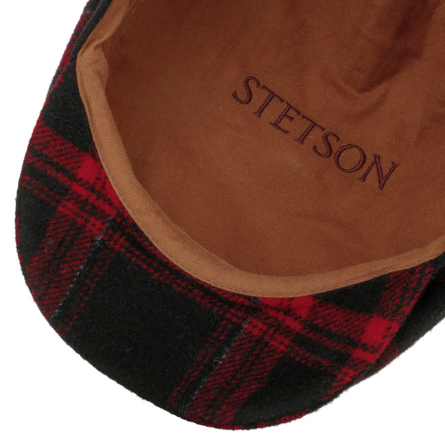 Coppola Hatteras plaid check rossa Stetson