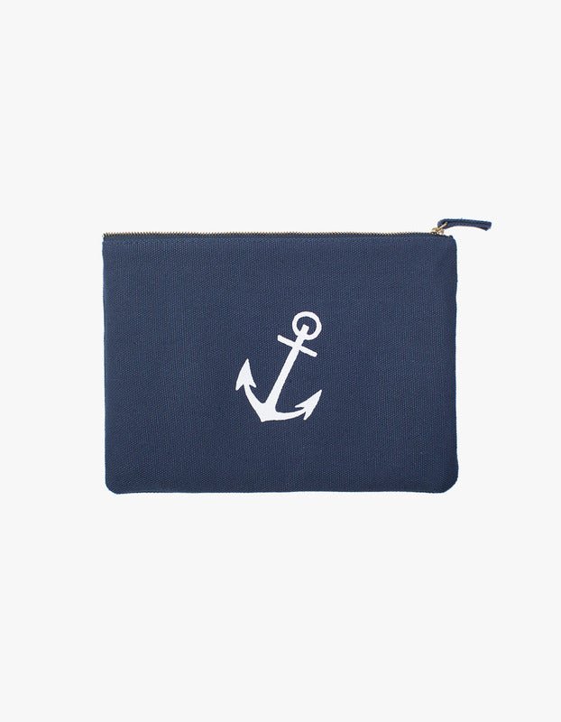 Anchor Zipper pouch - MONSIEUR