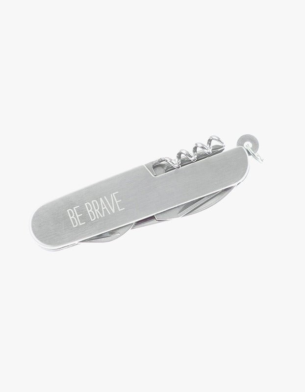 Be Brave and True pocket knife - MONSIEUR