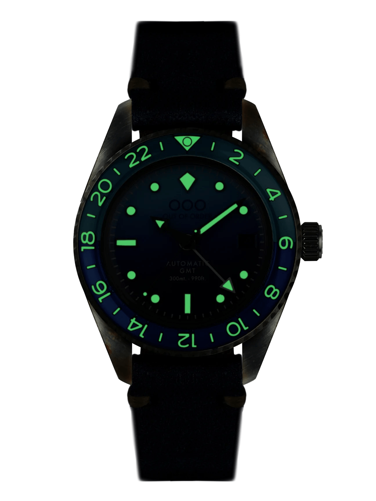 Bomba blu Automatic GMT OUT OF ORDER - MONSIEUR