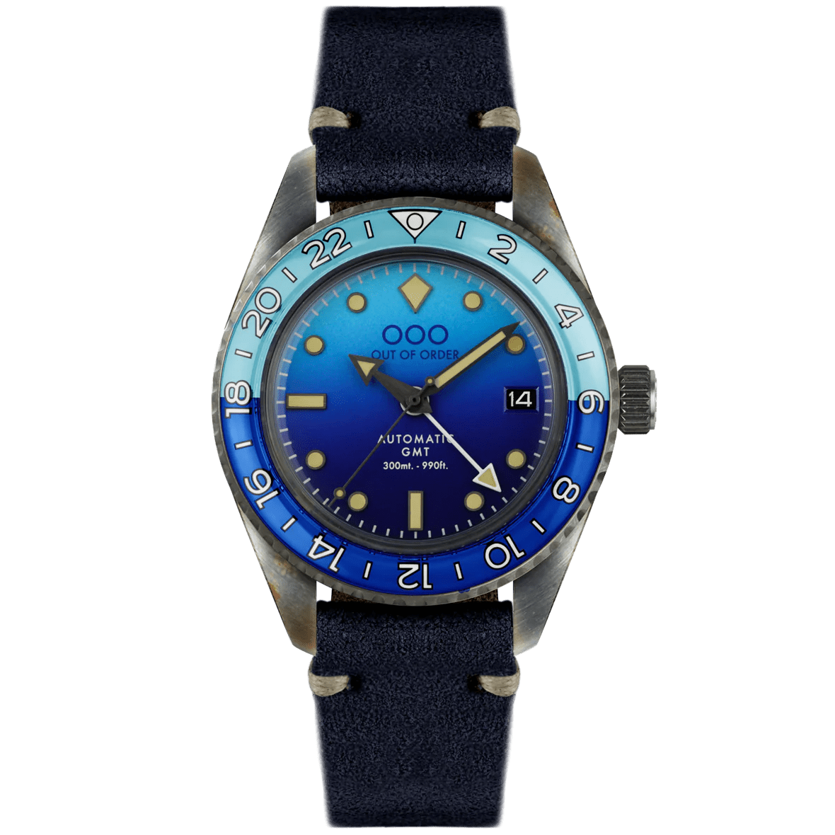 Bomba blu Automatic GMT OUT OF ORDER - MONSIEUR