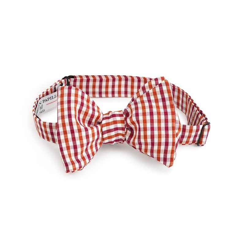 Bow tie check cotone Le Loir En Papillon - MONSIEUR