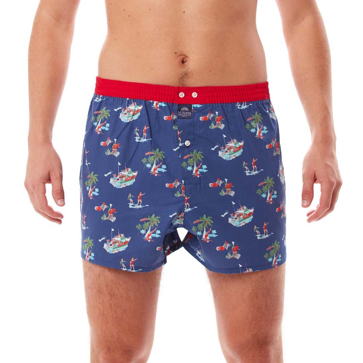 Boxer boats blu McAlson - MONSIEUR