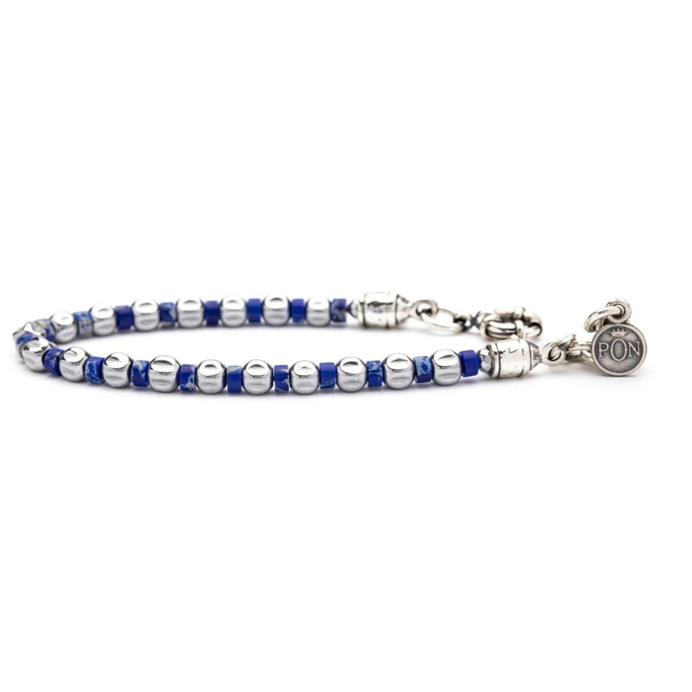 Bracciale Rio granina lapis blu PON - MONSIEUR