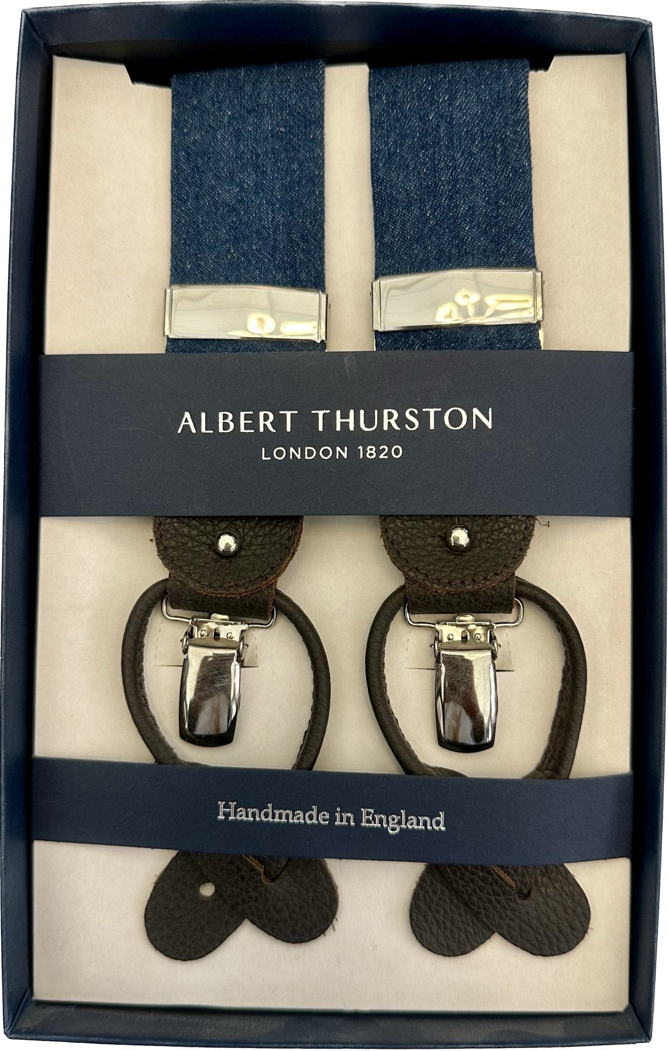 Bretelle tessuto denim Albert Thurston - MONSIEUR