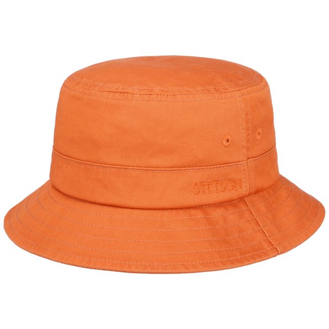 Bucket twill arancione Stetson - MONSIEUR