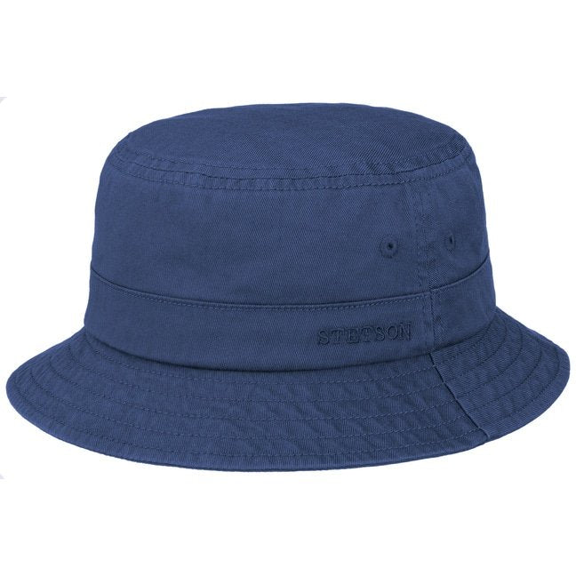 Bucket twill blu Stetson - MONSIEUR