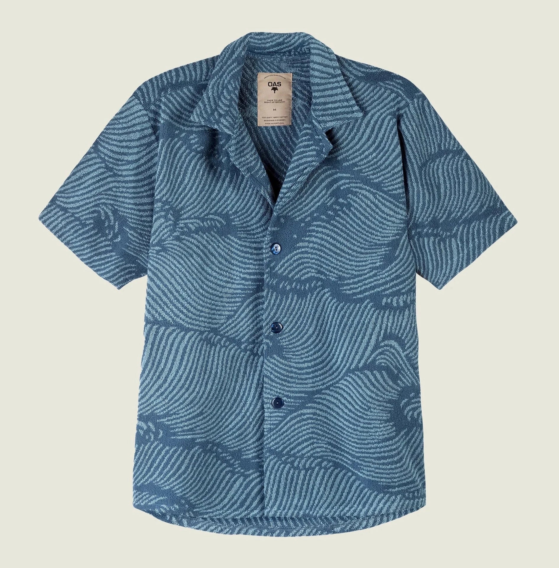 Camicia spugna wavy OAS - MONSIEUR