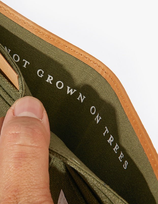 Canvas wallet - MONSIEUR
