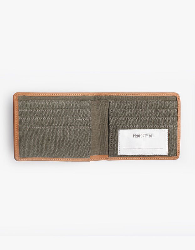 Canvas wallet - MONSIEUR