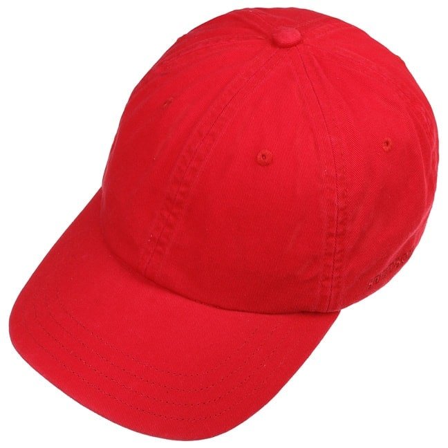 Cappellino da baseball rosso Stetson - MONSIEUR