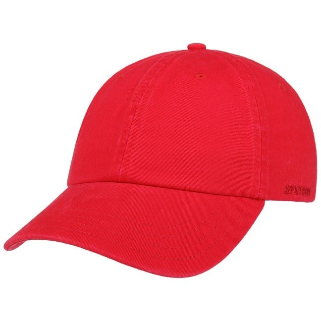 Cappellino da baseball rosso Stetson - MONSIEUR