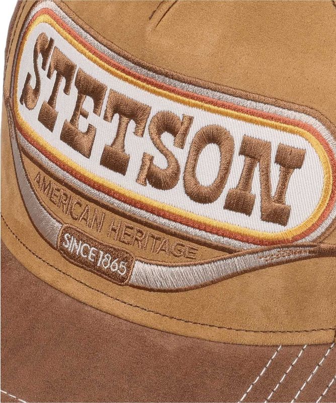 Cappellino Trucker Buffalo Horn Stetson - MONSIEUR