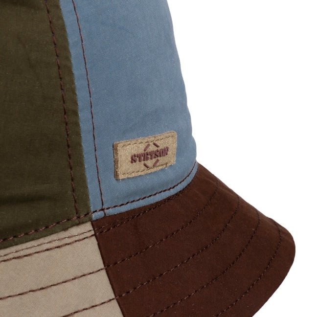 Cappello bucket cotone waxed patchwork Stetson - MONSIEUR