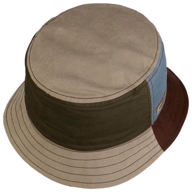 Cappello bucket cotone waxed patchwork Stetson - MONSIEUR