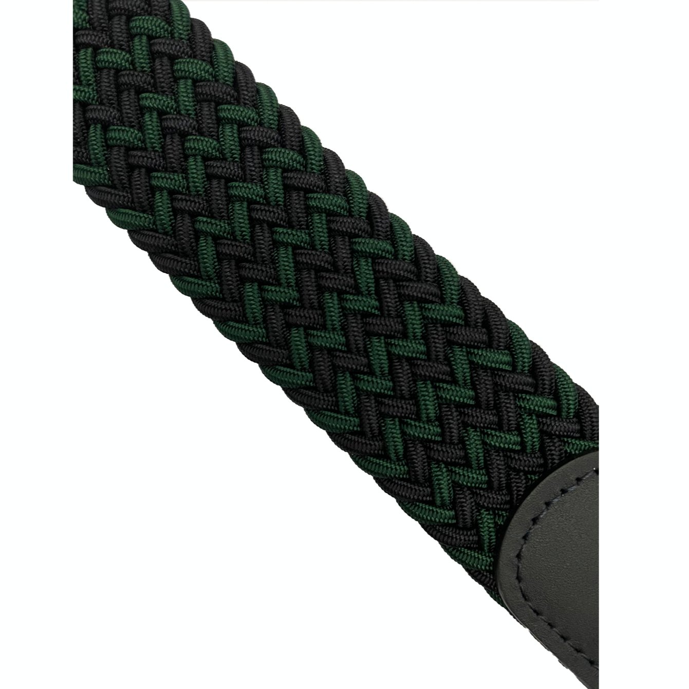 Cintura elasticizzata bicolor blu verde rifinita blu Monsieur - MONSIEUR