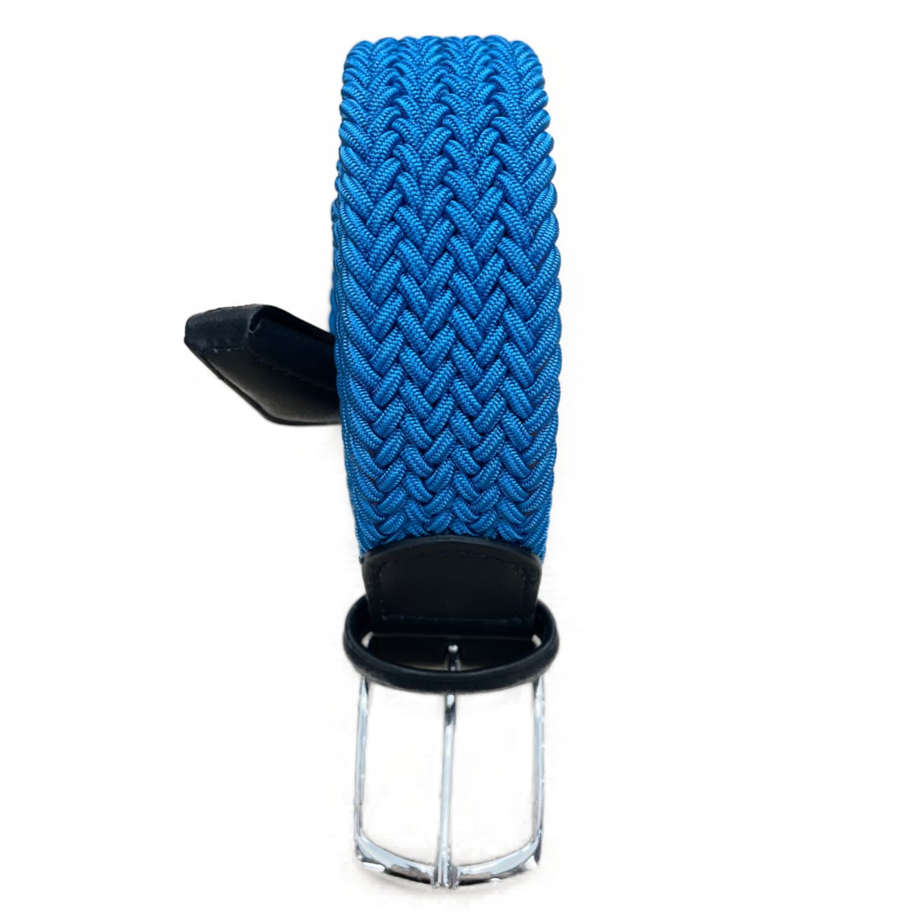 Cintura elasticizzata turchese rifinita blu Monsieur - MONSIEUR