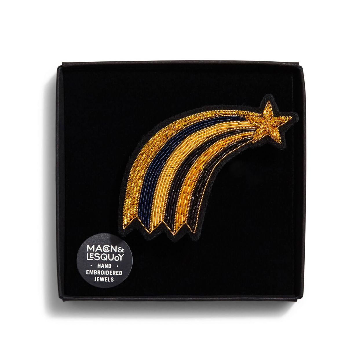 Spilla cometa gold Macon & Lesquoy