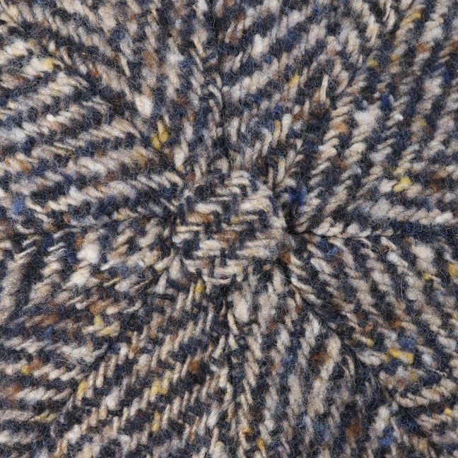 Coppola Hatteras Herringbone beige blu Stetson - MONSIEUR