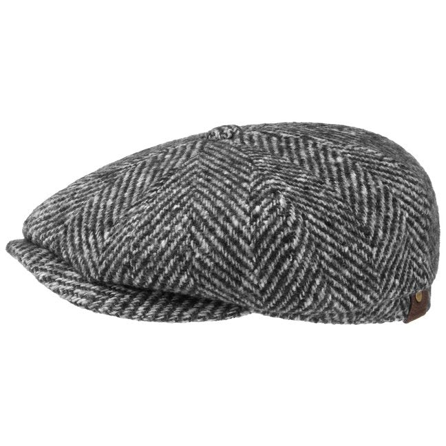 Coppola Hatteras Herringbone nera Stetson - MONSIEUR