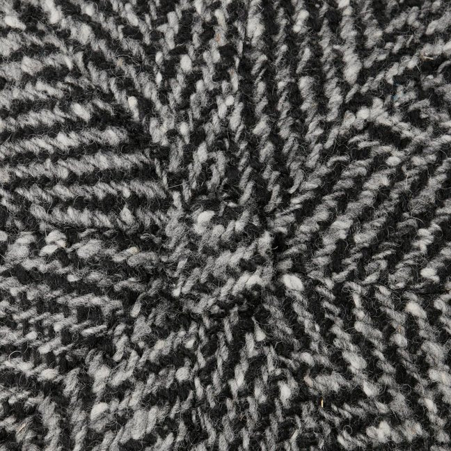 Coppola Hatteras Herringbone nera Stetson - MONSIEUR