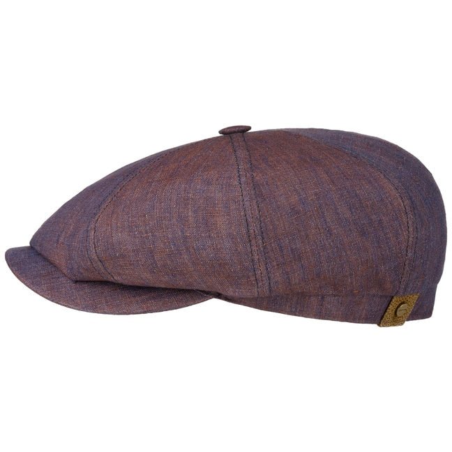 Coppola Hatteras lino prugna Stetson - MONSIEUR