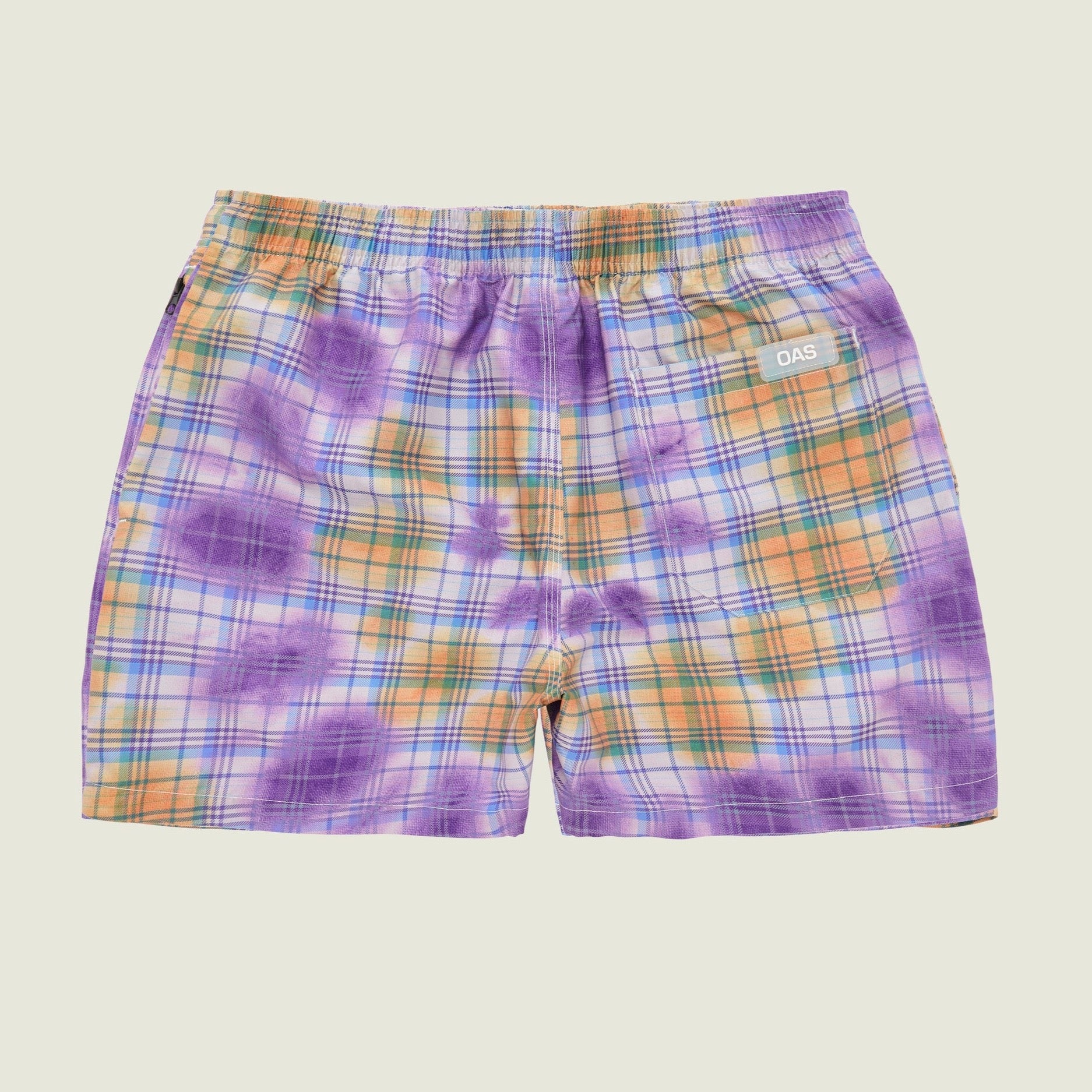 Costume tartan tie dye viola OAS - MONSIEUR