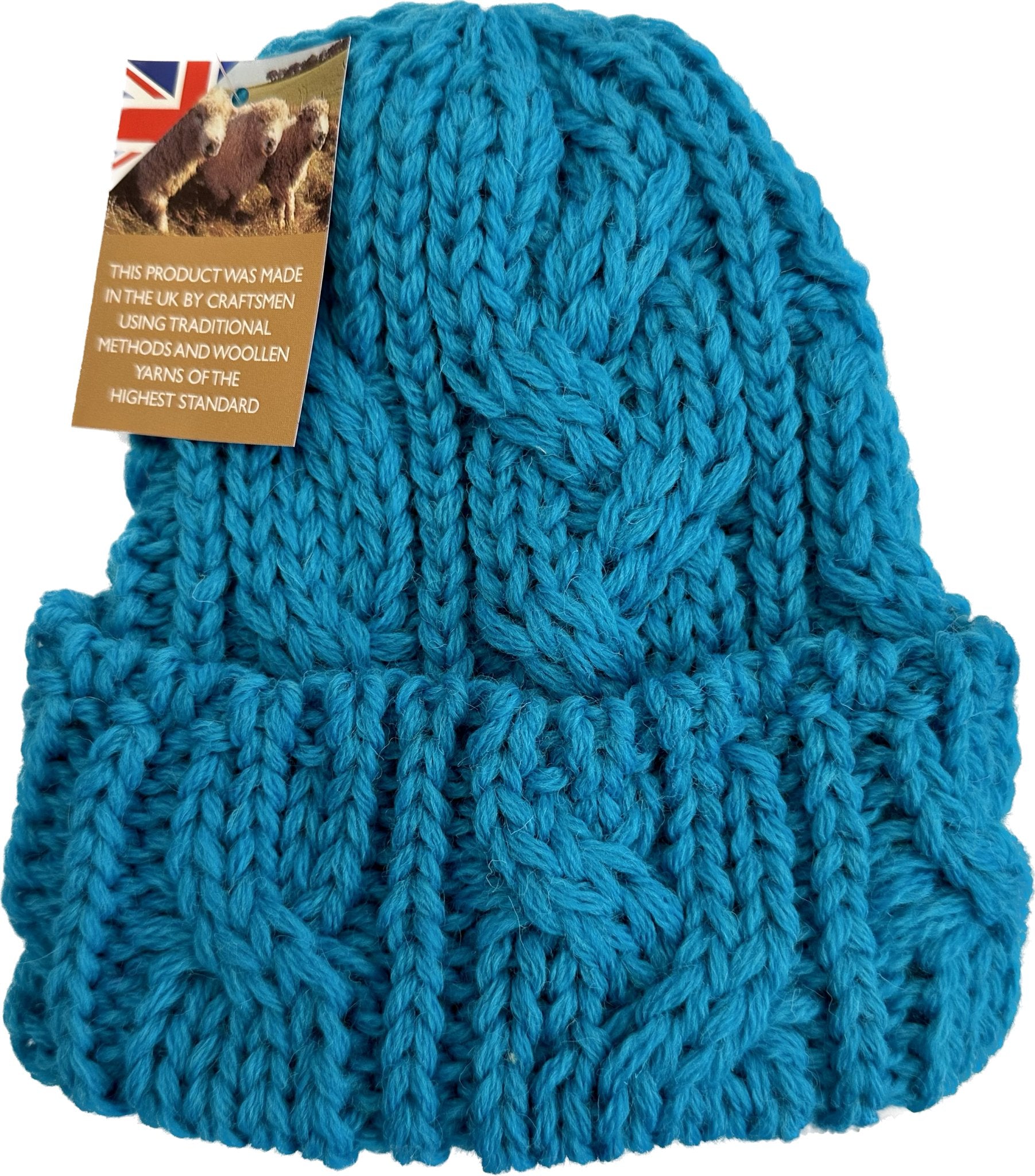 Cuffia crunky British wool puffo Highland2000 - MONSIEUR