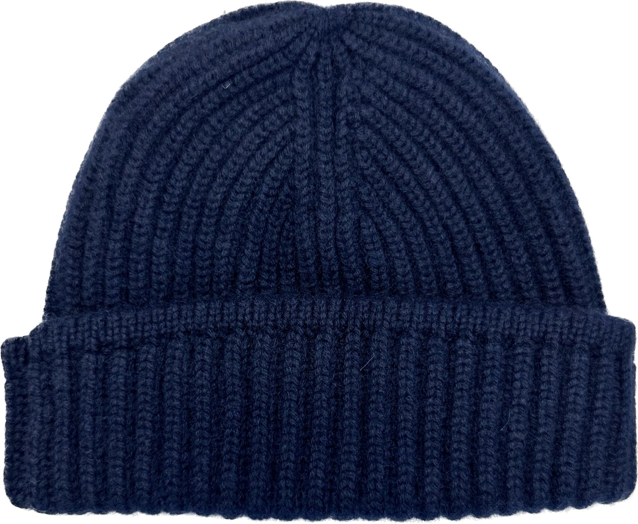 Cuffia pesante costa inglese cashmere blu chiaro Monsieur - MONSIEUR