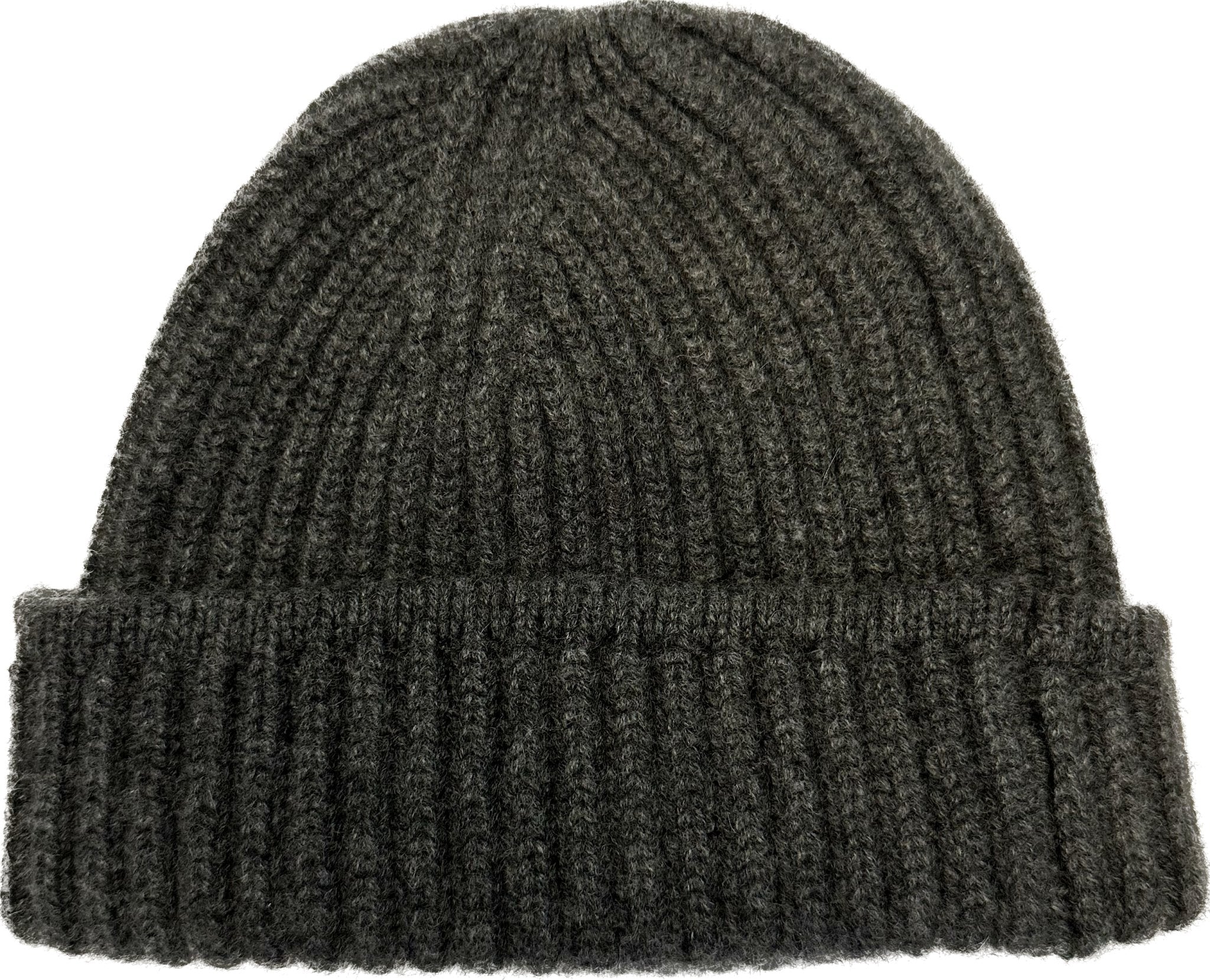 Cuffia pesante costa inglese cashmere grigia Monsieur - MONSIEUR