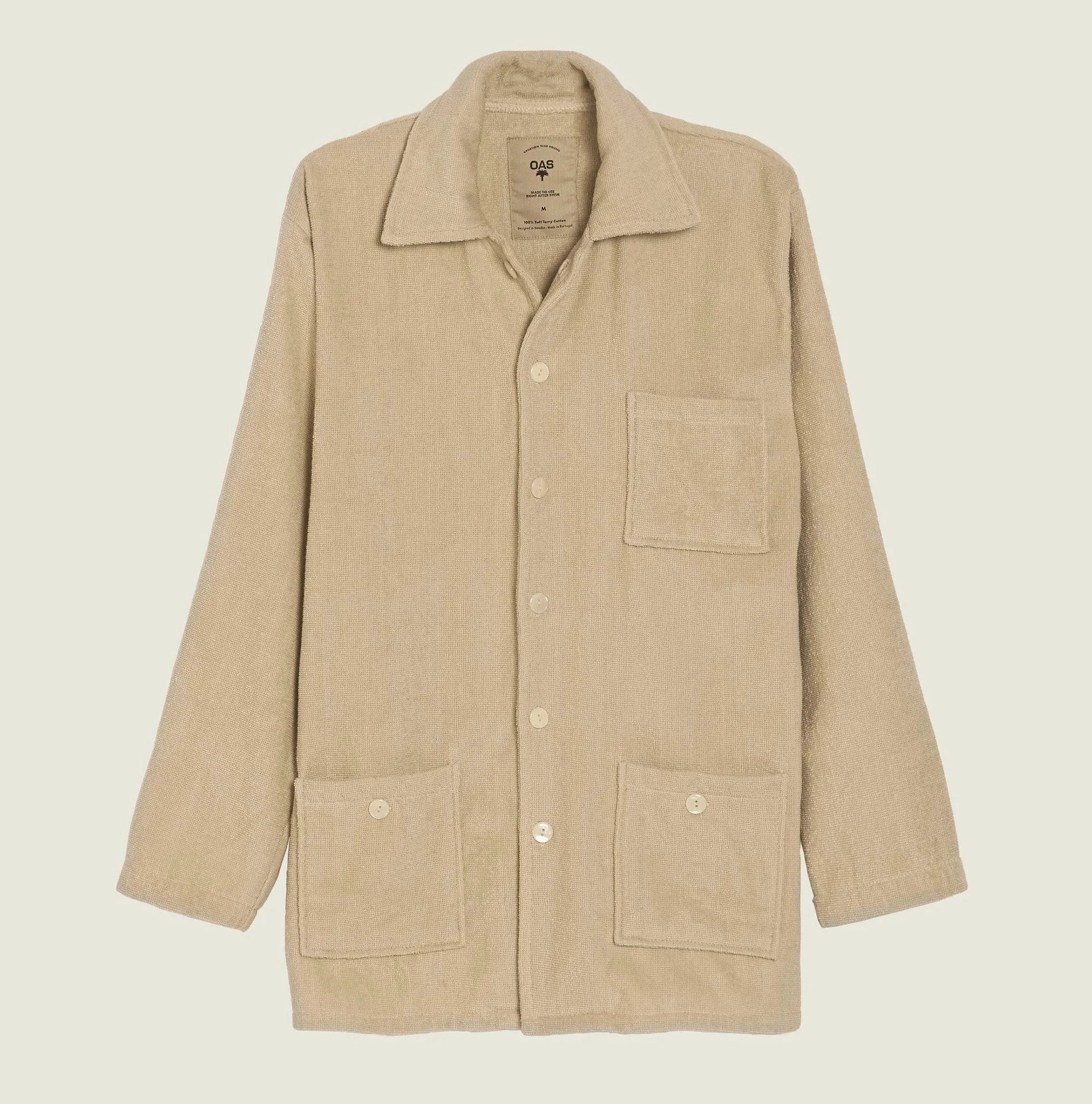 Giacca spugna beige Dandy OAS - MONSIEUR