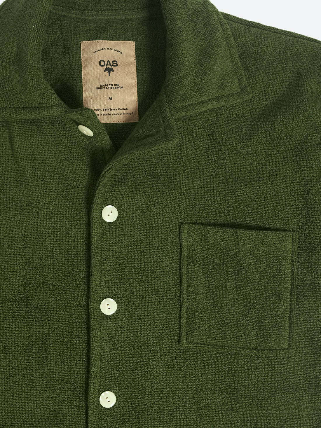 Giacca spugna green Dandy OAS - MONSIEUR