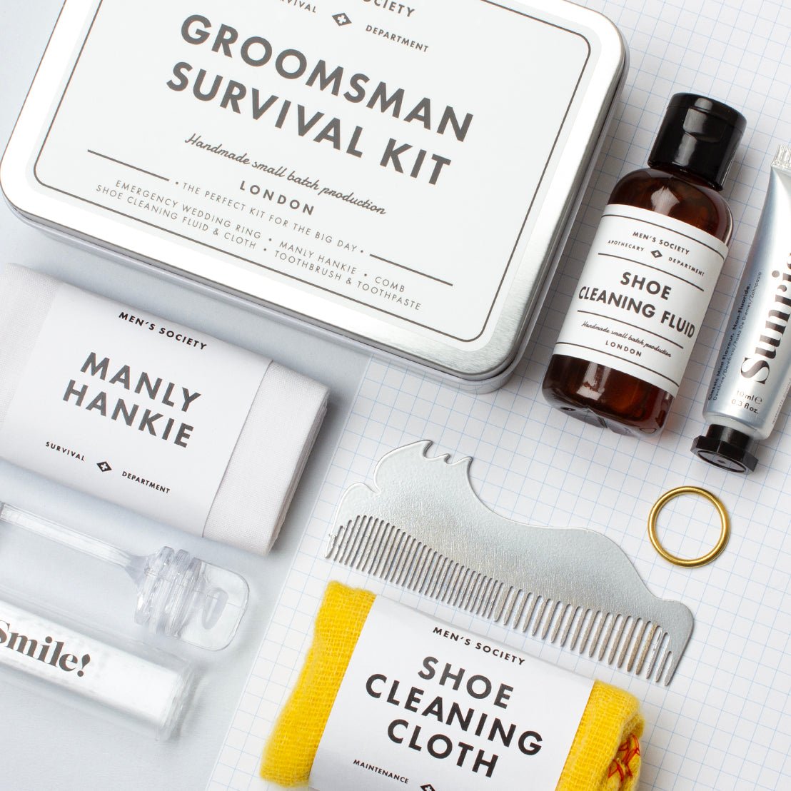 Groomsman Survival Kit - MONSIEUR