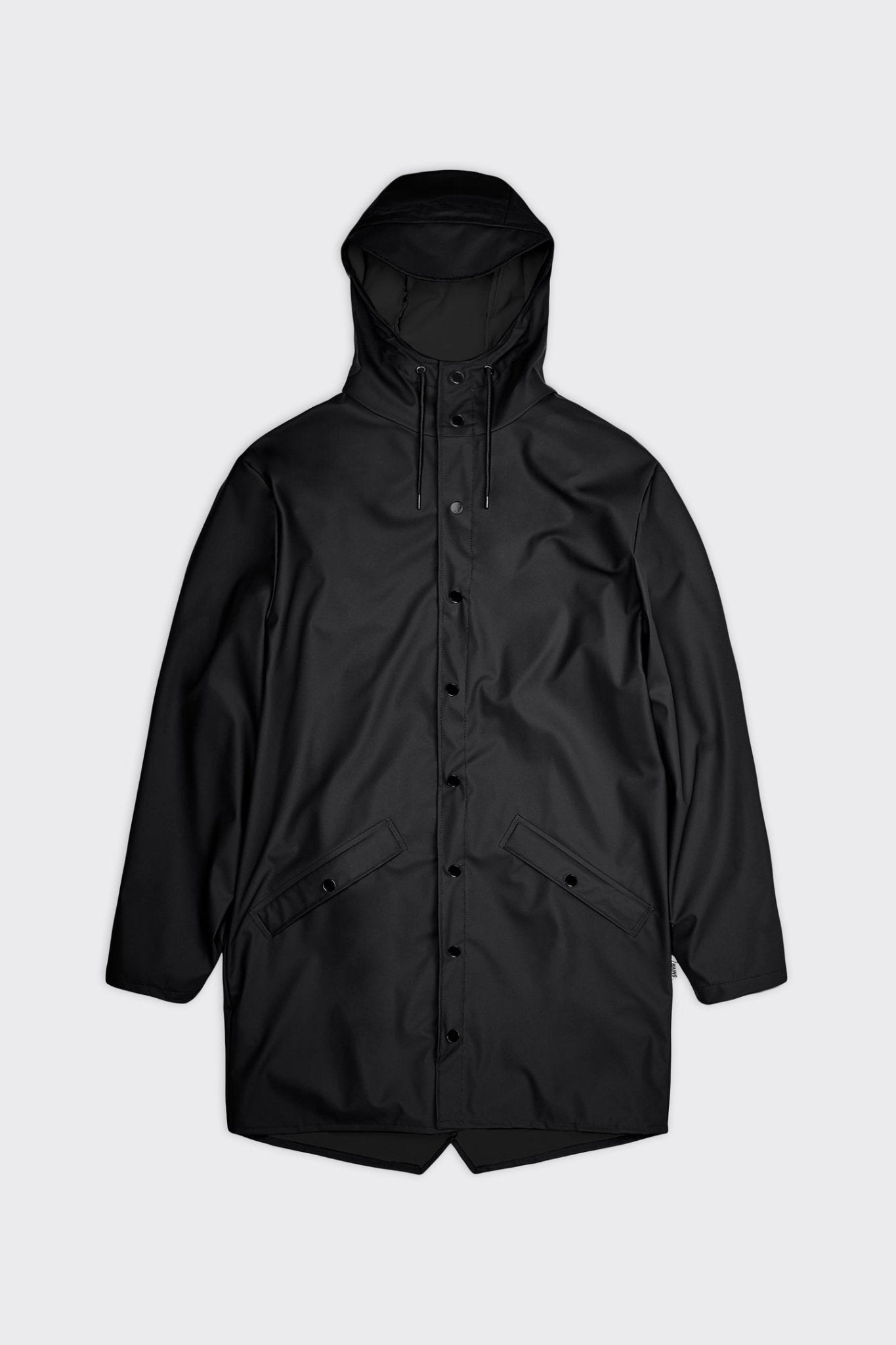 Impermeabile long jacket nero RAINS - MONSIEUR