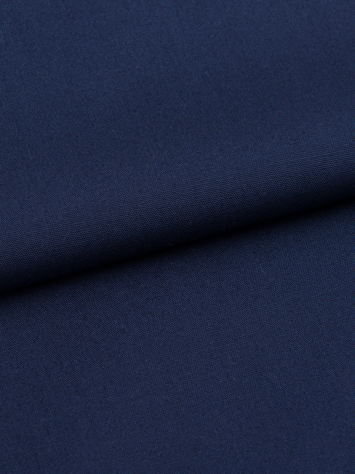 Pigiama lungo cotone Savile Collection tinta unita blu Derek Rose - MONSIEUR
