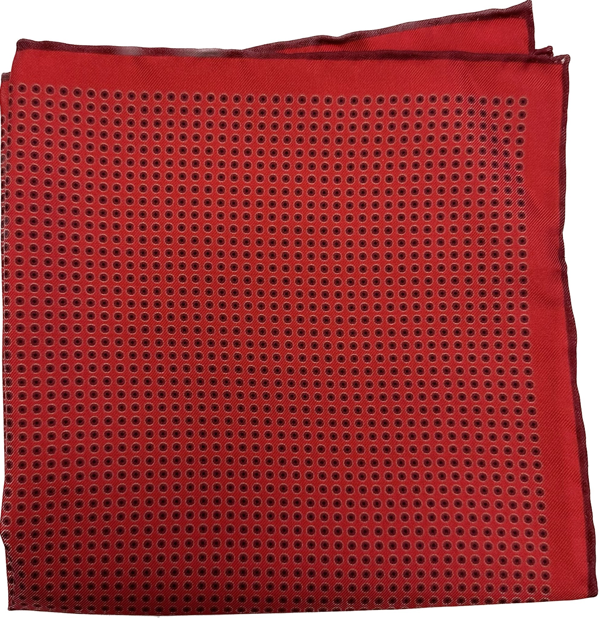Pocket square dot rossa seta Fefè - MONSIEUR